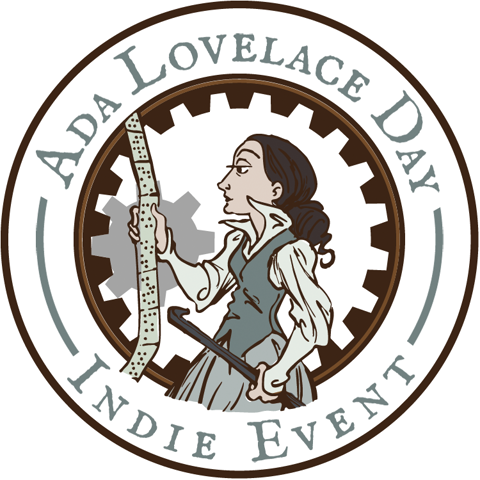 The Ada Lovelace Day logo — Finding Ada (CC BY-SA 4.0)