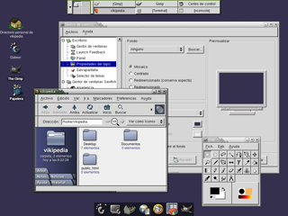 GNOME 1.4 (2001) — the fully-free desktop GNU built to answer KDE's Qt problem.