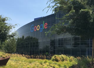 The Googleplex, Alphabet's headquarters in Mountain View, California. Photo by The Pancake of Heaven!, CC BY-SA 4.0.