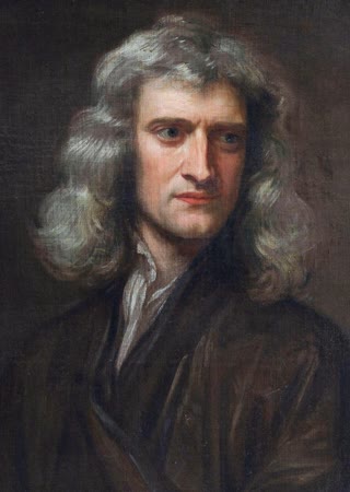 Newton in 1689 — two years after the Principia (public domain)