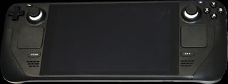 The Steam Deck — a KDE Plasma Linux desktop disguised as a handheld game console.